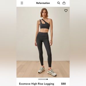 NWT Reformation EcoMove high-rise leggings